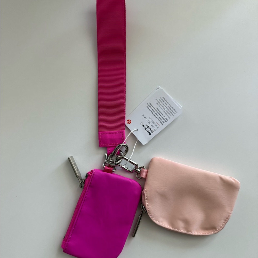 lululemon athletica Pink & Blush Wristlet Keychain Set - Picture 3 of 3